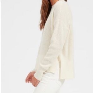 Everlane cashmere waffle crewneck